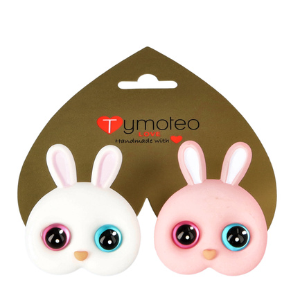 Ozdoby do sznurówek kreskówkowe - TYMOTEO L0VE SZ18 KRÓLIKI