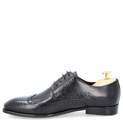 Wizytowe półbuty męskie - TAPI C-6688 CZARNE