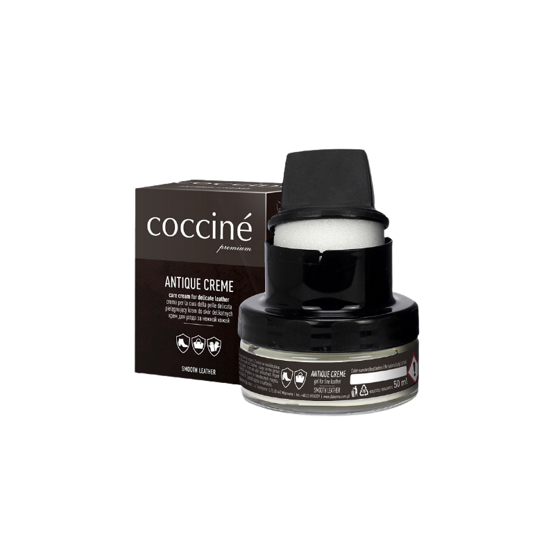 COCCINE ANTIQUE CREME - krem do obuwia ze skóry licowej - bezbarwny