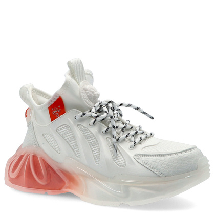 Sneakersy premium - PLEIN SPORT PACS USC0435 BIAŁE