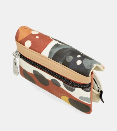 Mały damski portfel z klapką - ANEKKE ALMA 40709-016