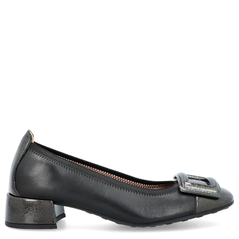 Czółenka premium z klamrą - HISPANITAS HI254318 CZARNE