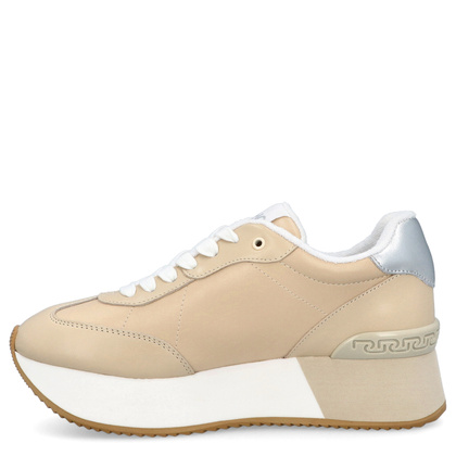 Sneakersy premium - LIU JO DREAMY 03 BF4039 PX527 BEŻOWE