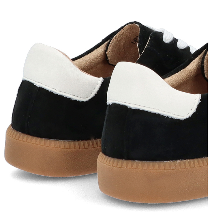 Sneakersy ze skóry - FILIPPO DP7492/25 CZARNE