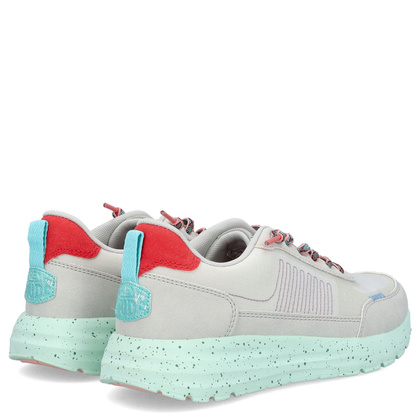 Lekkie sneakersy damskie - HEY DUDE SIROCCO ALTA W FRIENDSHIP LACE 43155 SZARE