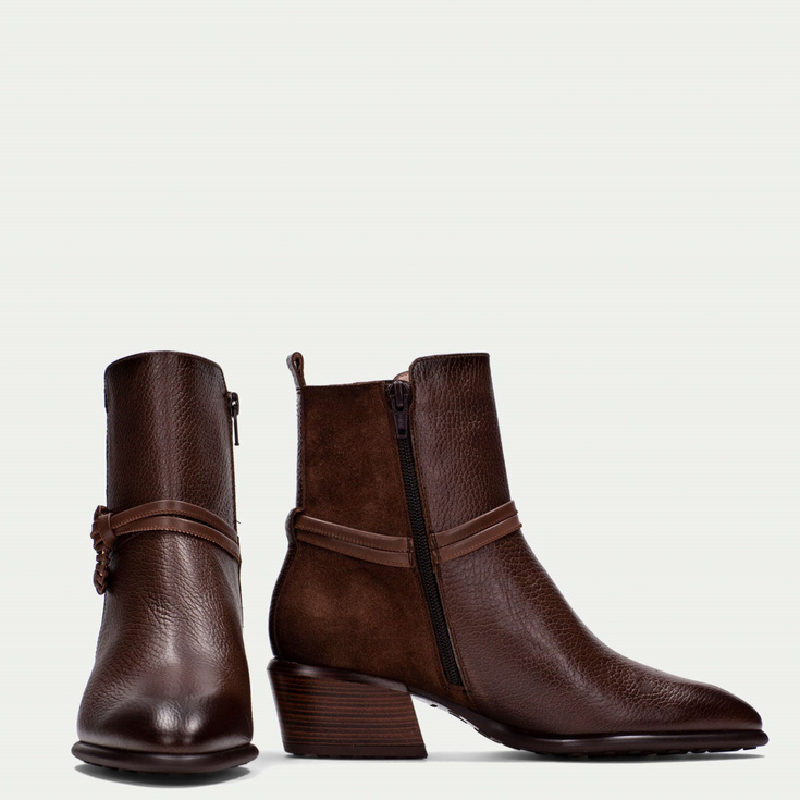 ZESTAW BUTY + TOREBKA - HISPANITAS PHI254297 TOSCASNIO G100 BRĄZOWY