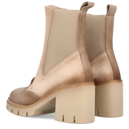 Botki na platformie - HISPANITAS HI254280 BEŻOWE