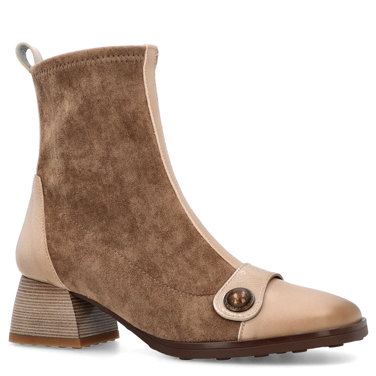 ZESTAW BUTY + TOREBKA - HISPANITAS HI254219 TOSCANIO G100 BEŻOWY