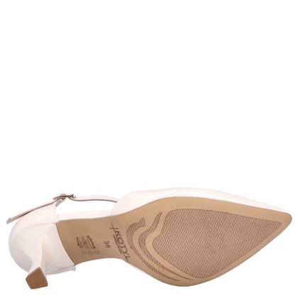 Szpilki z paskami - KOTYL 3793 PERŁOWO RÓŻOWE