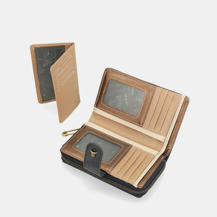 Średni damski portfel - ANEKKE MADEMOISELLE BOUTIQUE 41859-909