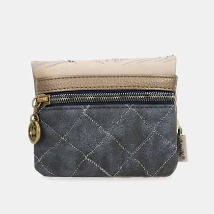 Mały damski portfel z klapką - ANEKKE MADEMOISELLE STUDIO 41849-016