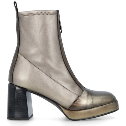 Botki na platformie - HISPANITAS HI243658 ANTRACYT