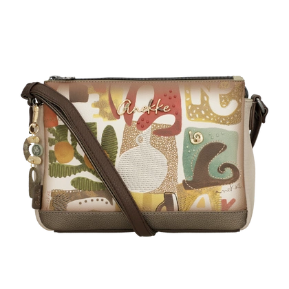 Torebka damska trzykomorowa - ANEKKE MUSE AMPHORA 42713-184