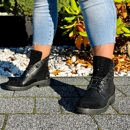 Hiszpańskie workery premium - ALMA EN PENA I240751 CZARNE