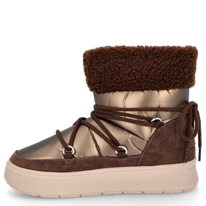 Hiszapńskie śniegowce damskie - GIOSEPPO 73283 BRĄZOWE