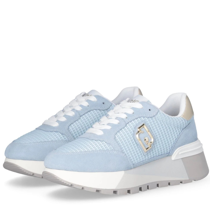 Sneakersy premium  - LIU JO AMAZING 25 NIEBIESKIE