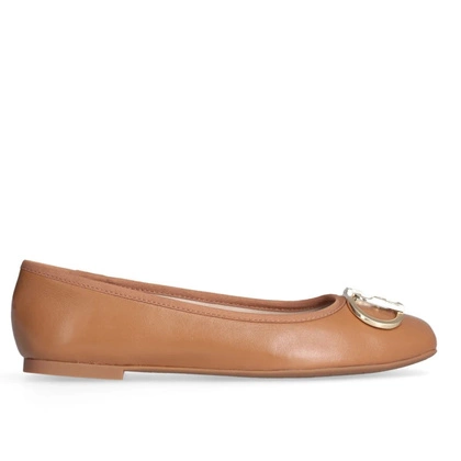 Klasyczne baleriny premium - LIU JO DAFNE 04 BRĄZOWE
