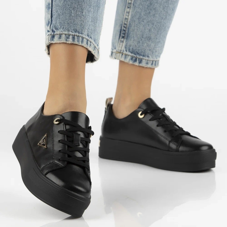 Sportowe buty damskie - FILIPPO DP3533/25 CZARNE