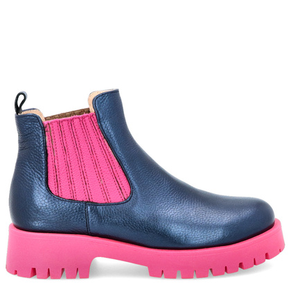 Kolorowe sztyblety - TYMOTEO A1001 RÓŻ GRANAT