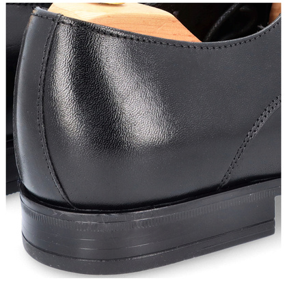 Skórzane półbuty męskie - TAPI A-6951 CZARNE