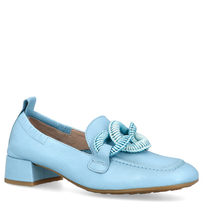 Hiszpańskie półbuty na obcasie - HISPANITAS HV254064 BŁĘKITNE