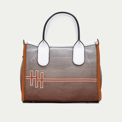 Mała hiszpańska torebka do ręki - HISPANITAS BV253825 BRĄZOWA