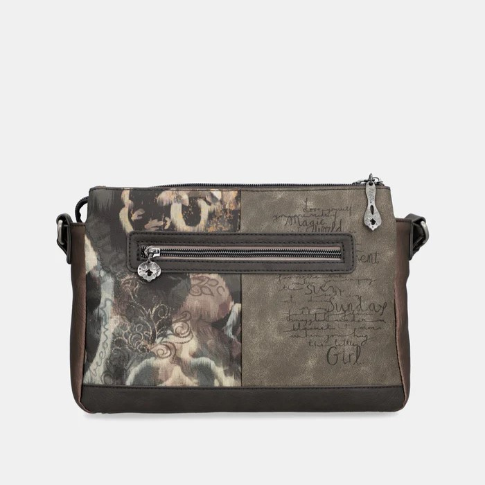 Torebka damska trzykomorowa - ANEKKE REAL 41703-184