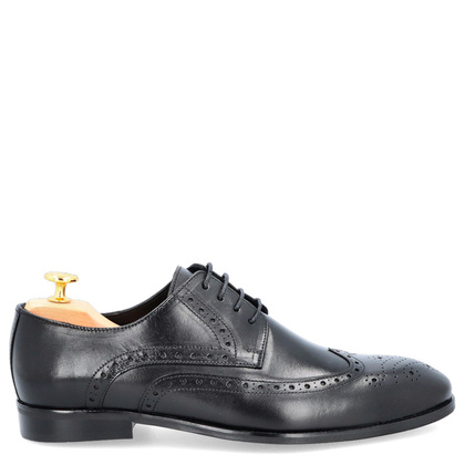 Wizytowe półbuty męskie - TAPI C-6688 CZARNE