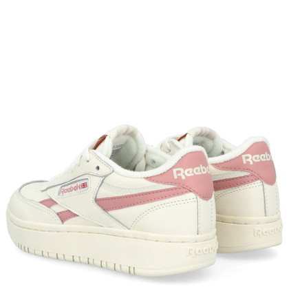 Sneakersy damskie - REEBOK CLUB C DOUBLE REVENGE GY4802 BIAŁO-RÓŻOWE
