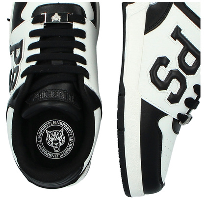 Sneakersy premium unisex - PLEIN SPORT SAES-USC0737 CZARNE