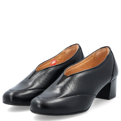 Półbuty damskie ze skóry - TANEX 4032-4512 CZARNE