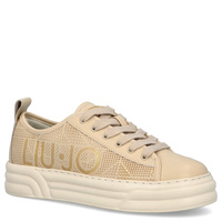 Sneakersy premium  - LIU JO CLEO 26 BF4031 P0102 BEŻOWE