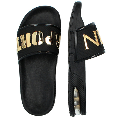 Klapki premium - PLEIN SPORT PACS USG0028 CZARNE