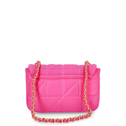 Pikowana torebka na ramię - MENBUR 85174 RÓŻOWA