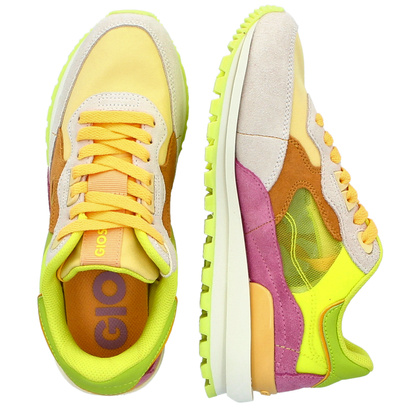 Hiszpańskie sneakersy damskie - GIOSEPPO 74947 NEONOWE