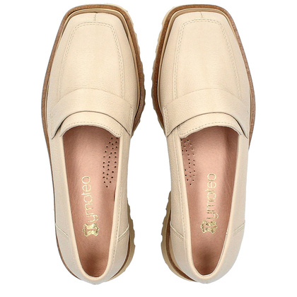 Lordsy na grubszej podeszwie - TYMOTEO M2100 BEŻOWE