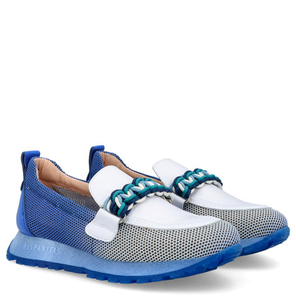 Hiszpańskie półbuty - HISPANITAS BHV253948 NIEBIESKIE