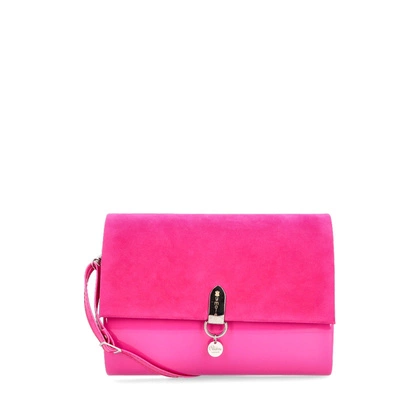 Klasyczna kopertówka - TYMOTEO 29 FUKSJA