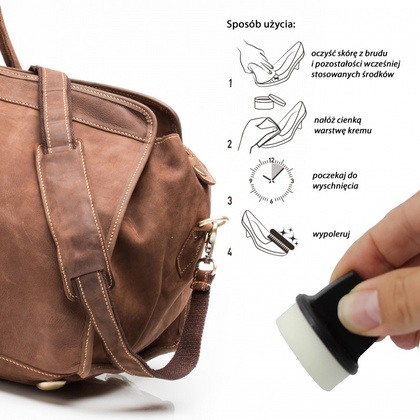 COCCINE ANTIQUE CREME - krem do obuwia ze skóry licowej - bezbarwny