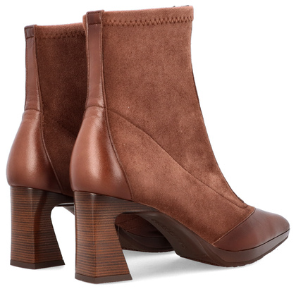 Hiszpańskie botki z zamkiem - HISPANITAS HI254186 BRĄZOWE