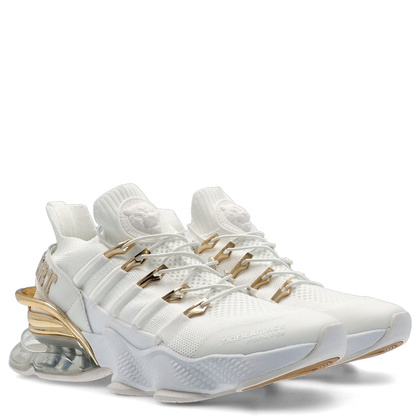 Sneakersy premium - PLEIN SPORT SADS USC0518 BIAŁE