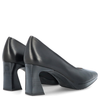 Hiszpańskie czółenka na słupku - HISPANITAS HV254245 CZARNE