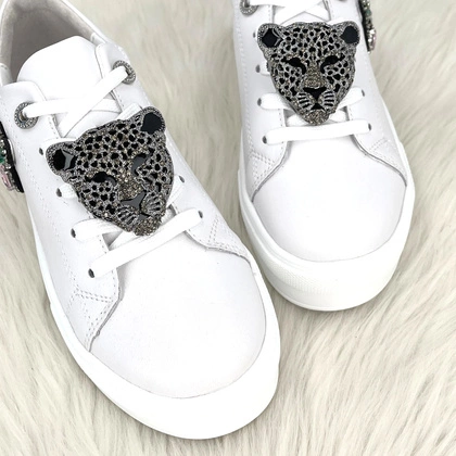 Charms do sznurówek TYGRYS  - TYMOTEO LOVE SZ22 CZARNY