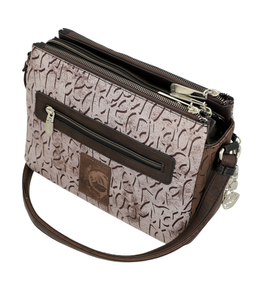 Torebka damska trzykomorowa - ANEKKE CORE MANTLE 39883-184