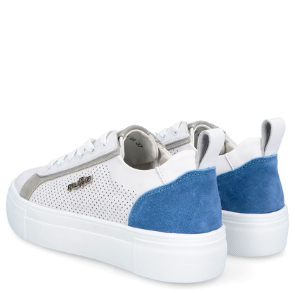 Sportowe buty damskie - FILIPPO DP6040/24 BIAŁE