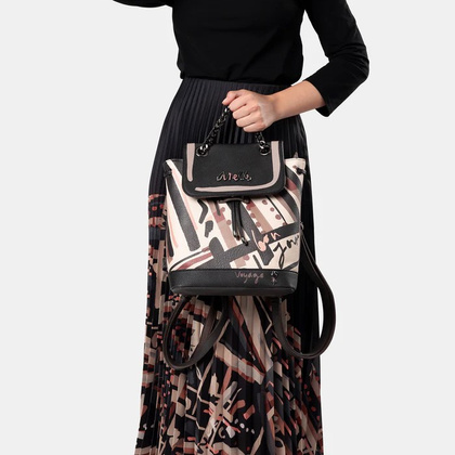 Plecak damski z klapką - ANEKKE ANEKKE MADEMOISELLE PARISIAN 41815-173