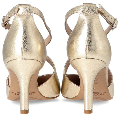 Eleganckie szpilki ślubne - KOTYL 3703 ZŁOTY LICO