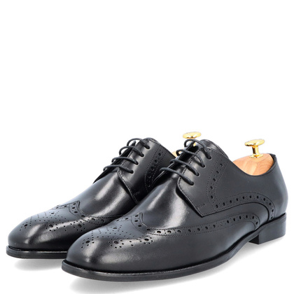 Wizytowe półbuty męskie - TAPI C-6688 CZARNE