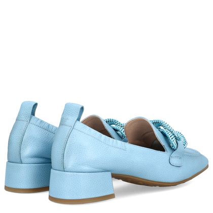 Hiszpańskie półbuty na obcasie - HISPANITAS HV254064 BŁĘKITNE