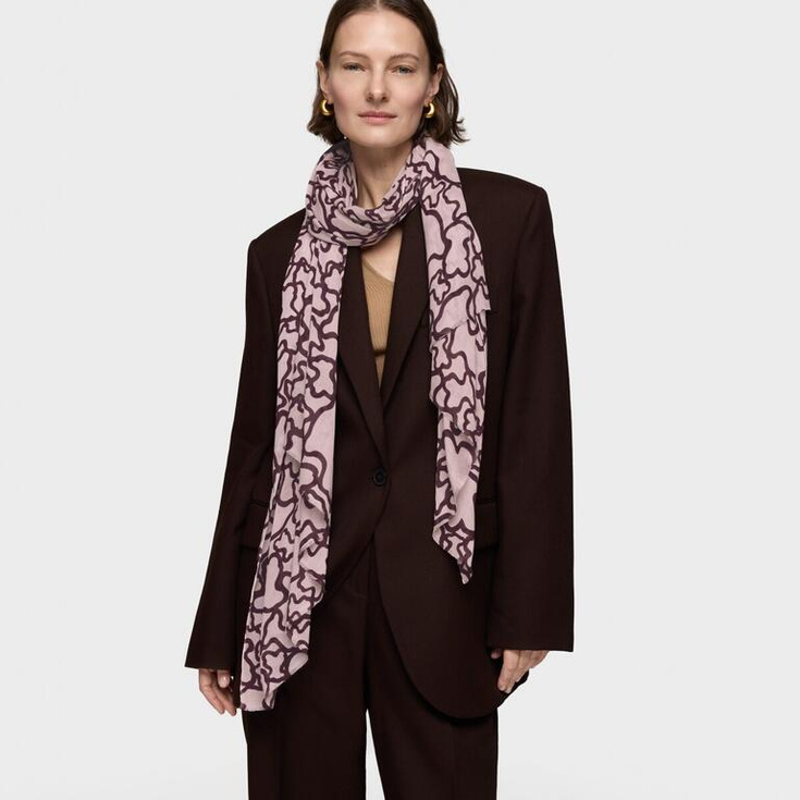 Szal z motywem misia - TOUS KAOS 2002357921